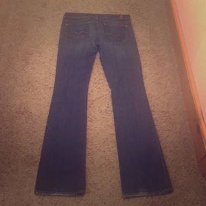 7 For All Mankind Stretch Boot Cut Jeans